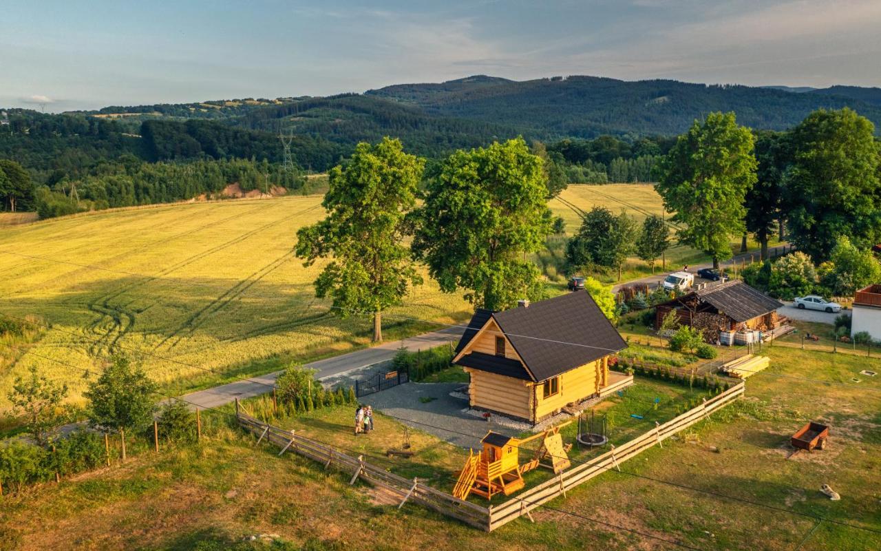 Sudecki Dym Z Kominkiem Kolo Karpacza. Agroturystyka 야노비체 비엘키에 외부 사진