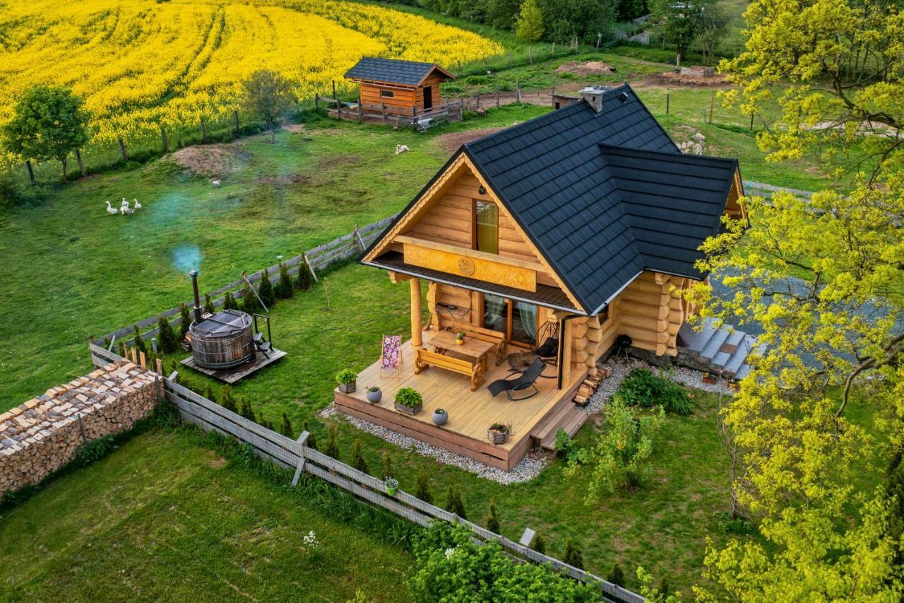 Sudecki Dym Z Kominkiem Kolo Karpacza. Agroturystyka 야노비체 비엘키에 외부 사진